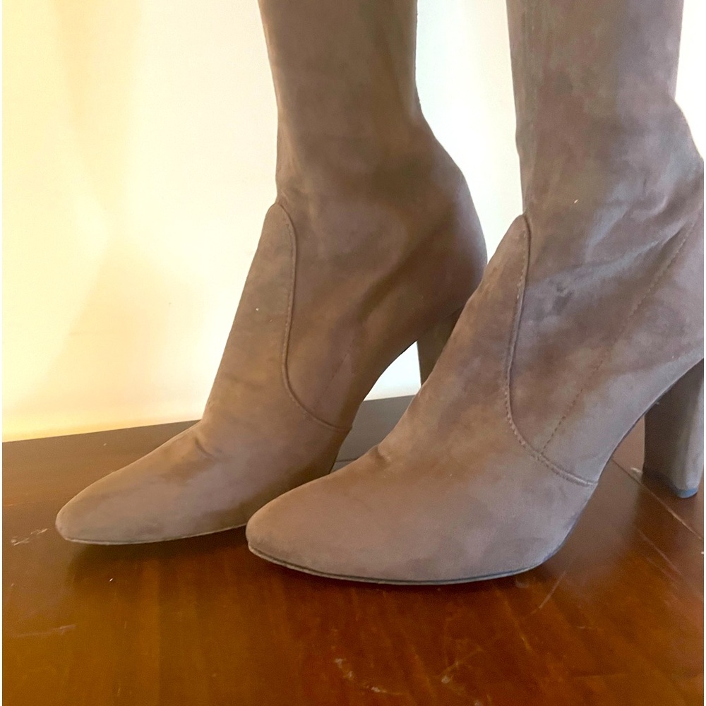 Stuart Weitzman Over Knee Suede Boot.